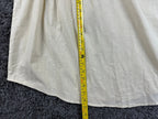 Runcati Linen Blend Grandad Collar Henley Tunic Shirt Beige 2XL NWT Mandarin