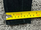 Athleta Black Corduroy Metro High Waisted Leggings Pants Pockets XS