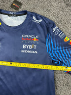 Castore Red Bull Racing Mens Team Shirt M Navy F1 Oracle Honda NWT
