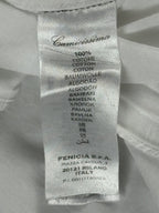 Camicissima Milano Dress Shirt Mens 39/15.5 White Extra Slim Fit Model Crema