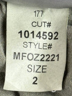 NYDJ Womens Ami Skinny Ankle Jeans Size 2 Olive Green Lift Tuck Split Hem Pants