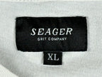 Seager Grit Company Mens T Shirt XL White Green Cactus Community Graphic Tee