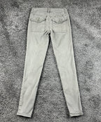 American Eagle  Sateen X Jegging Pants Size 8 Long Olive Green Super Stretch