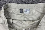 Vintage Quiksilver Cargo Shorts Men 41 Waist Tan Drawstring Y2K Sz L