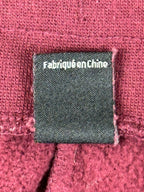 True Religion Core Jogger Sweatpants Mens L Burgundy Horseshoe Logo Lounge Pants