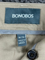 Bonobos Men's Weekday Warrior Wednesday Chino Pants Khaki 38x34