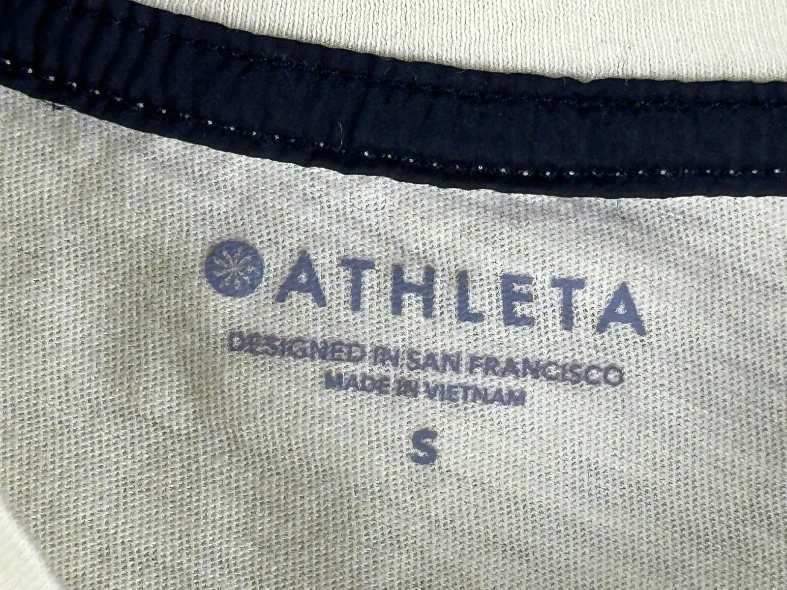 Athleta Organic Daily Bungee Tank Top Yellow Size Small Pocket Drawstring