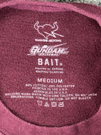 BAIT x Gundam Universe Mens M Maroon RX-78-2 Graphic Crewneck Sweatshirt