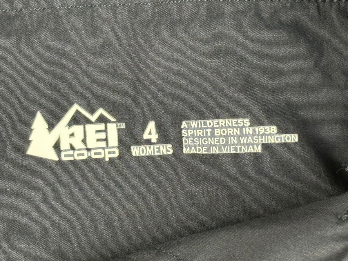 REI Co-op Womens 4 Dark Grey Savanna Trails Hiking Pants Nylon