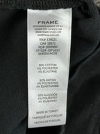 FRAME The Jetset Flare Womens Black High Rise Pull On Stretch Jeans  Size 1