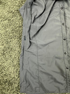 REI Sahara Womens Hiking Shirt Gray UPF 40+ Roll Tab Convertible Sleeve Sz XL