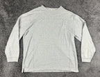 Vintage Y2K Ocean Pacific Mens XXL Grey Thermal Long Sleeve Shirt Waffle Knit OP