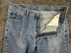 Levi's 550 Men's Relaxed Fit Tapered Leg Jeans Blue Denim 38x32(Fits 38x30)