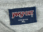 Vintage 90's JanSport Lake Orion Football Shirt Gray Mens XL (Fits Small)