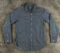 J.Crew Lightweight Chambray Men's S Navy Blue Dotted Long Sleeve Button-Up Shirt