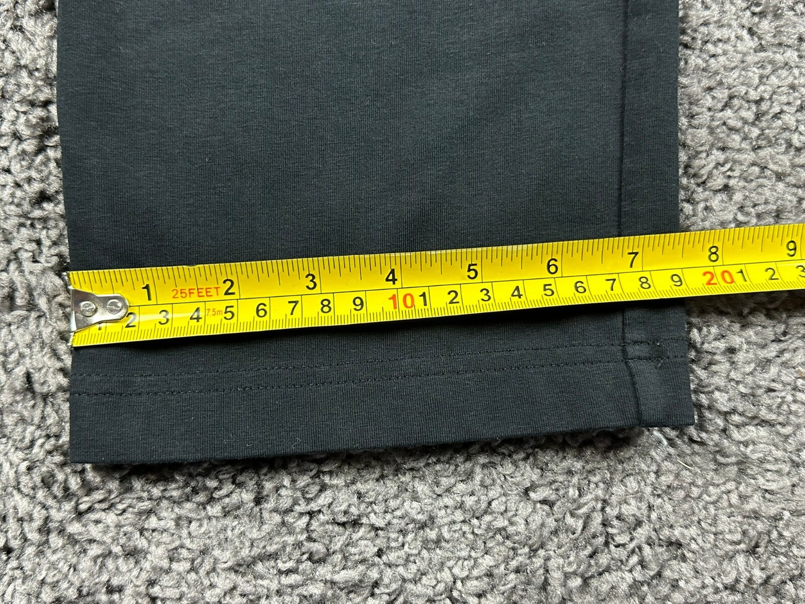 LL Bean Perfect Fit Pants Women's Medium Regular Black Cotton Lycra Straight Leg