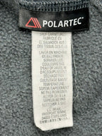 LL Bean Polartec Fleece Jacket Mens Gray Full Zip Pathfinder Havas Edge Sz Large