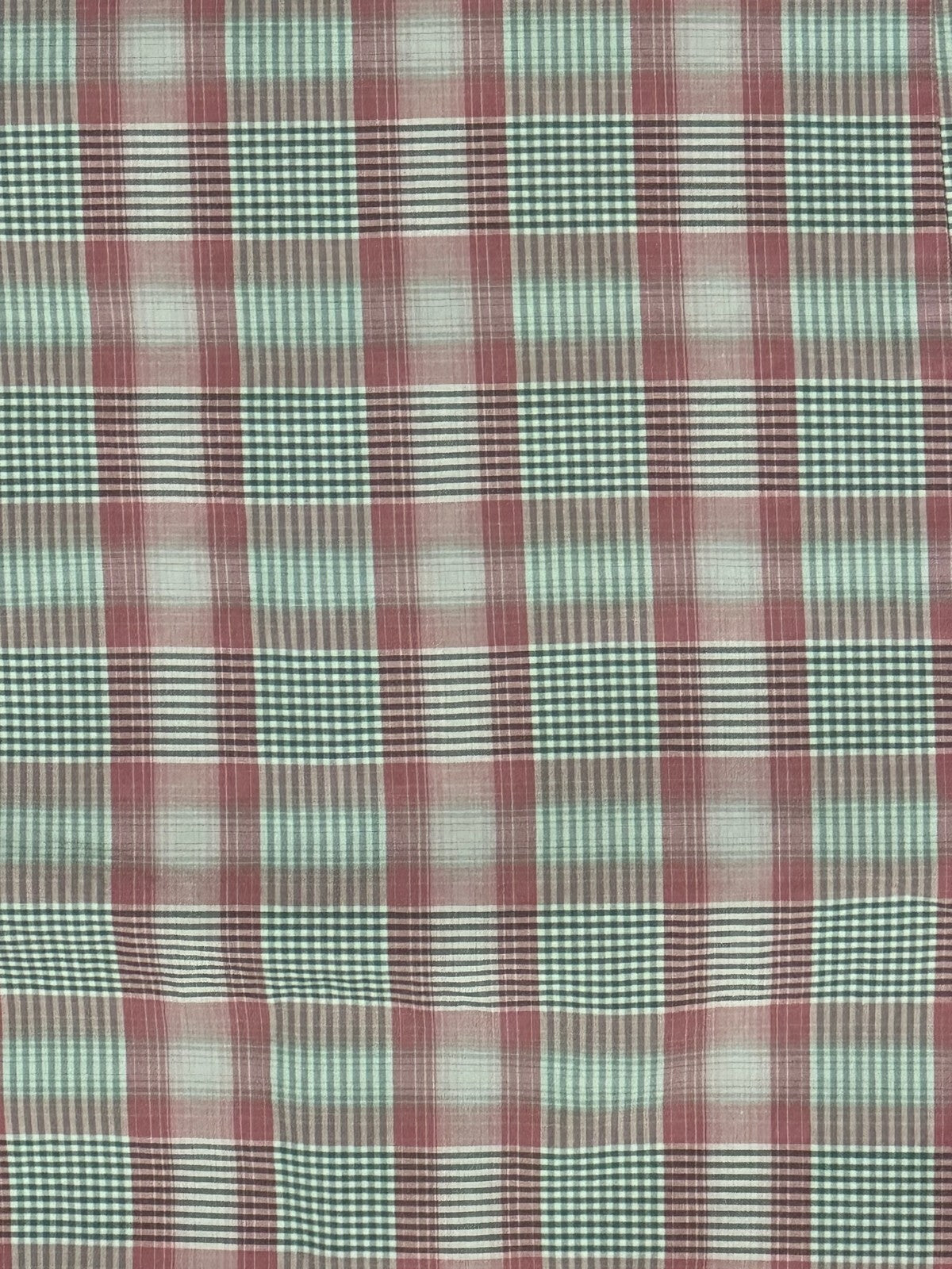 John Varvatos USA Men's Plaid Cotton Short Sleeve Button Down Shirt Small