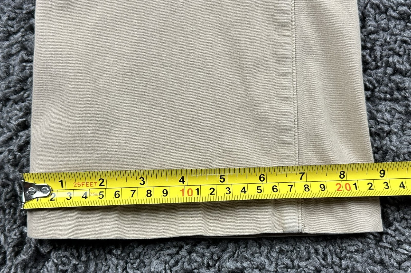 American Eagle Kick Boot Pants Women's Tan Stretch Flare Leg Y2K Sz 12