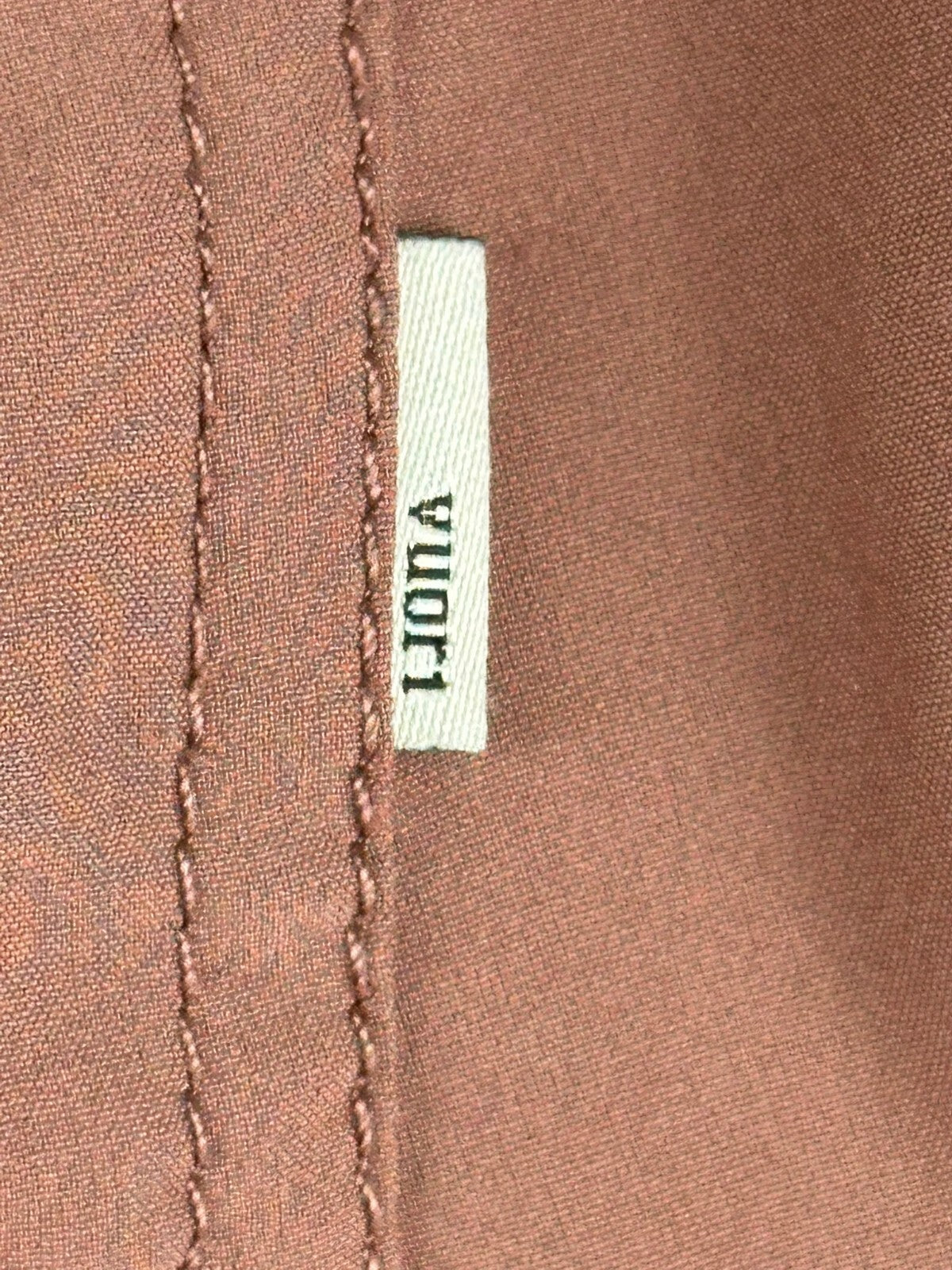 Vuori Mens Kore Shorts L Lined Terracotta Clay Dotted Waistband Athletic Run