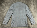 Bonobos Men's 38R Gray Plaid Slim Fit Wool Suit Jacket Blazer