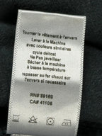 ATM Anthony Thomas Melillo Pants Womens 12 Washed Black Stretch Cotton Utility