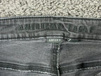 American Eagle AirFlex+ Jeans Mens Black Gray Distressed Stretch Denim Sz 34x32