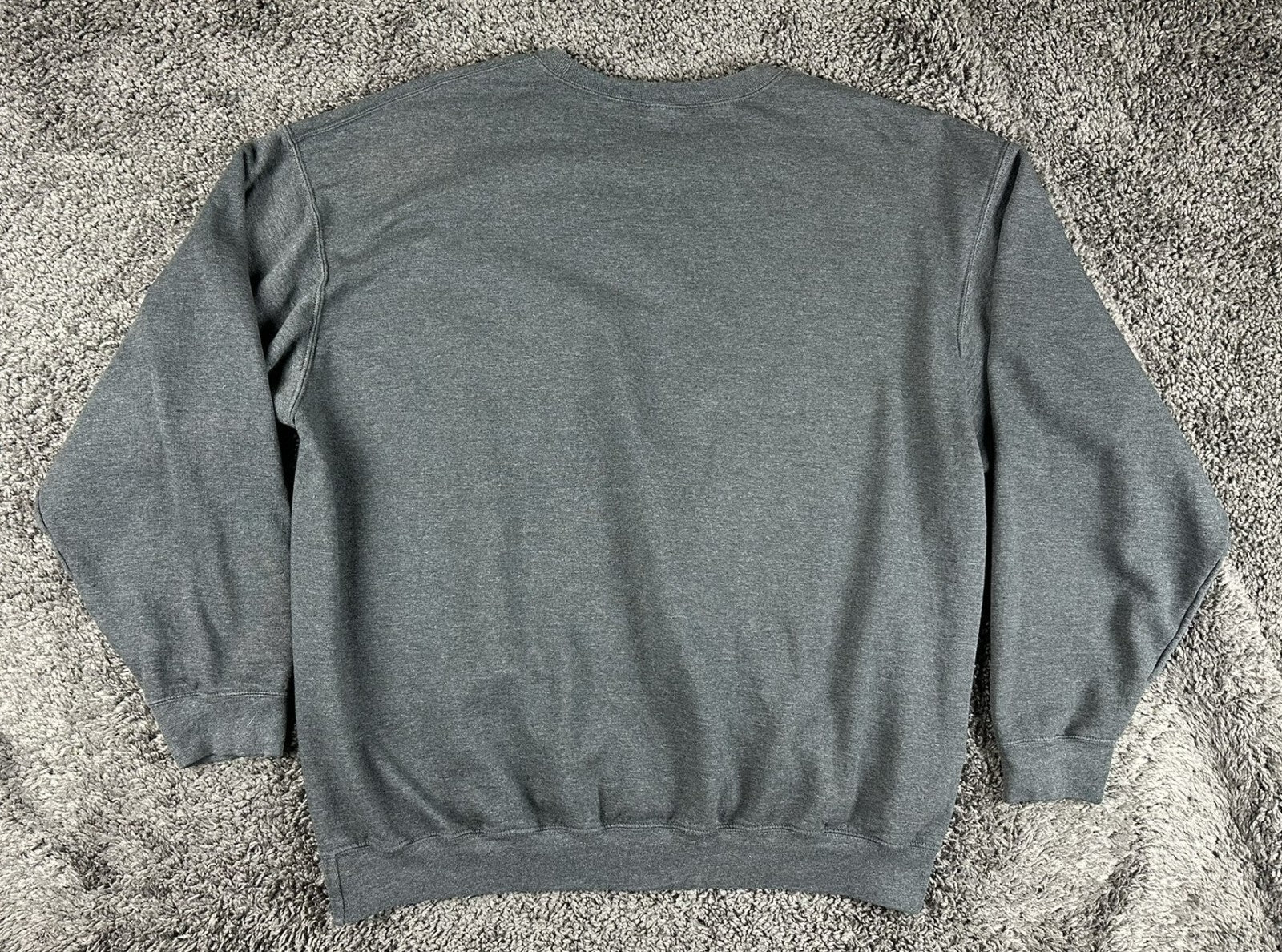 McDonalds Employee Gray Crewneck Sweatshirt Golden Arches Graphic Pullover XXL