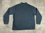 Rodd & Gunn Mens 2XL Black 100% Australian Cotton 1/4 Zip Pullover Sweater