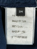 Lafayette 148 New York Womens 2M Night Out Blue Wool Silk Trousers Pants