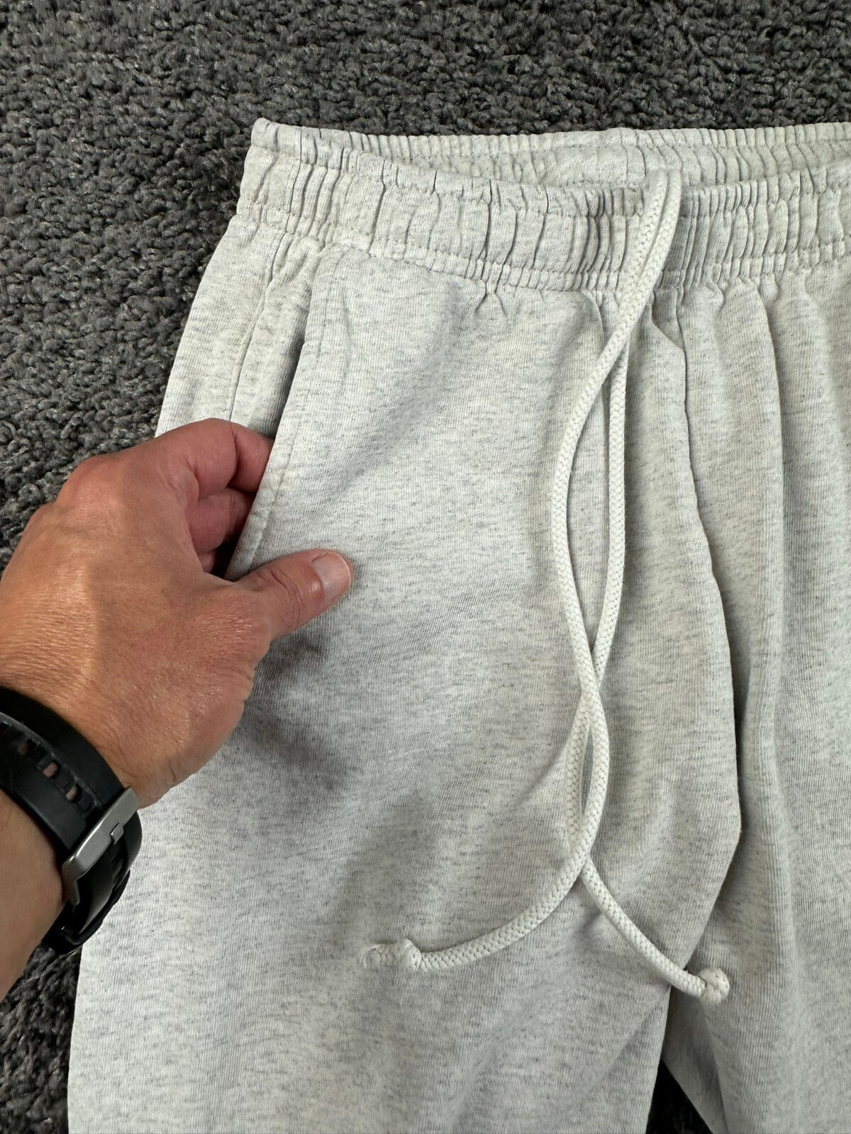 Sporty & Rich Good Health Starts Here Sweatpants Heather Gray Joggers Womens XS