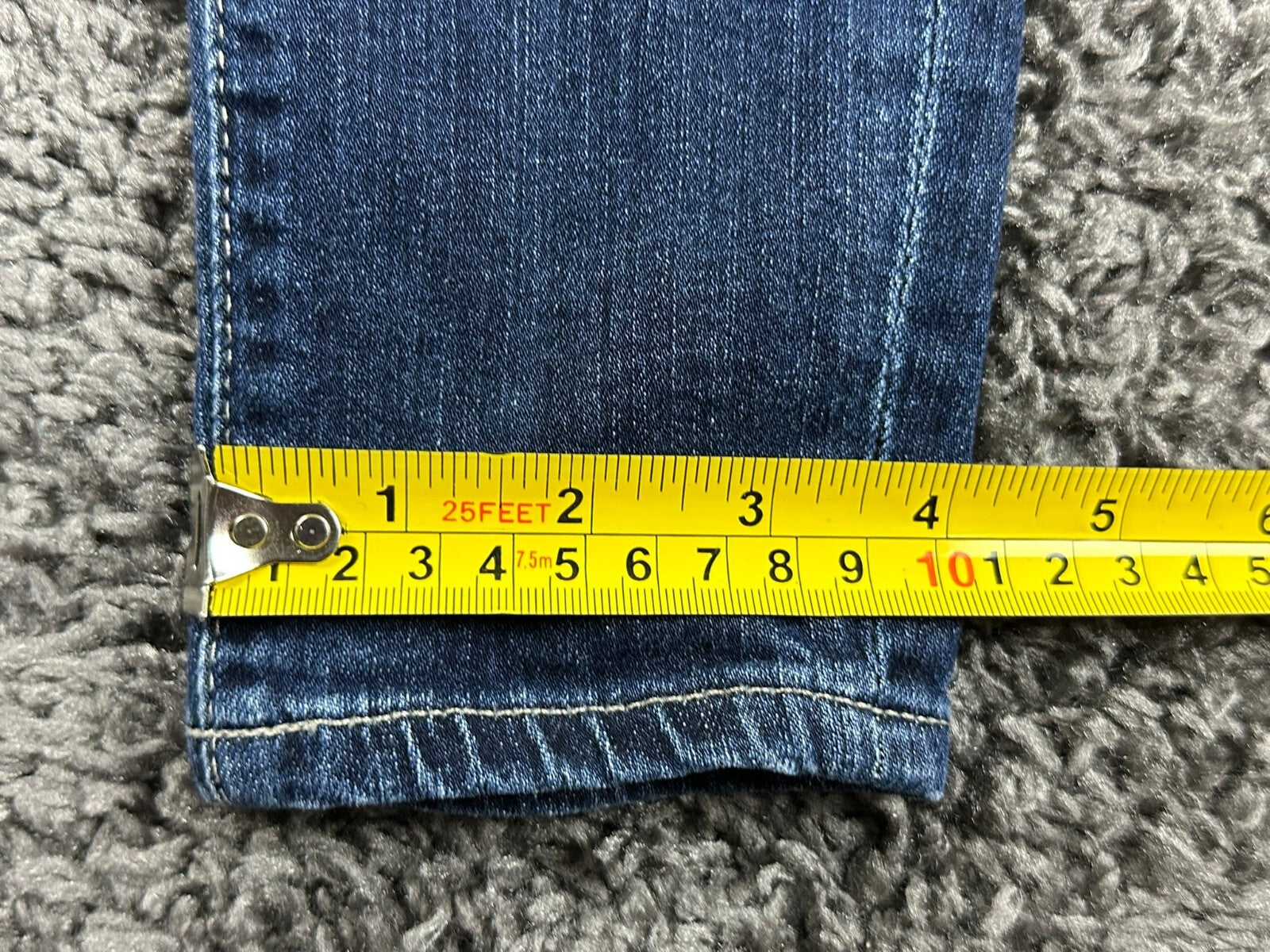 AG Adriano Goldschmied The Legging Ankle Jeans Womens Blue Skinny Sz 24R