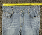 J Mail Jeans Mens Light Wash Straight Leg Stretch Denim Made in Korea Sz 32x32