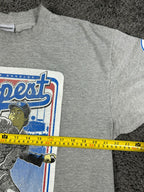 Streetwise Mens XL Gray LA Dopest Fernando Valenzuela Baseball T-Shirt