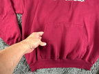 South Carolina Gamecocks Hoodie Mens Garnet Maroon Pullover NCAA Sweatshirt Sz L