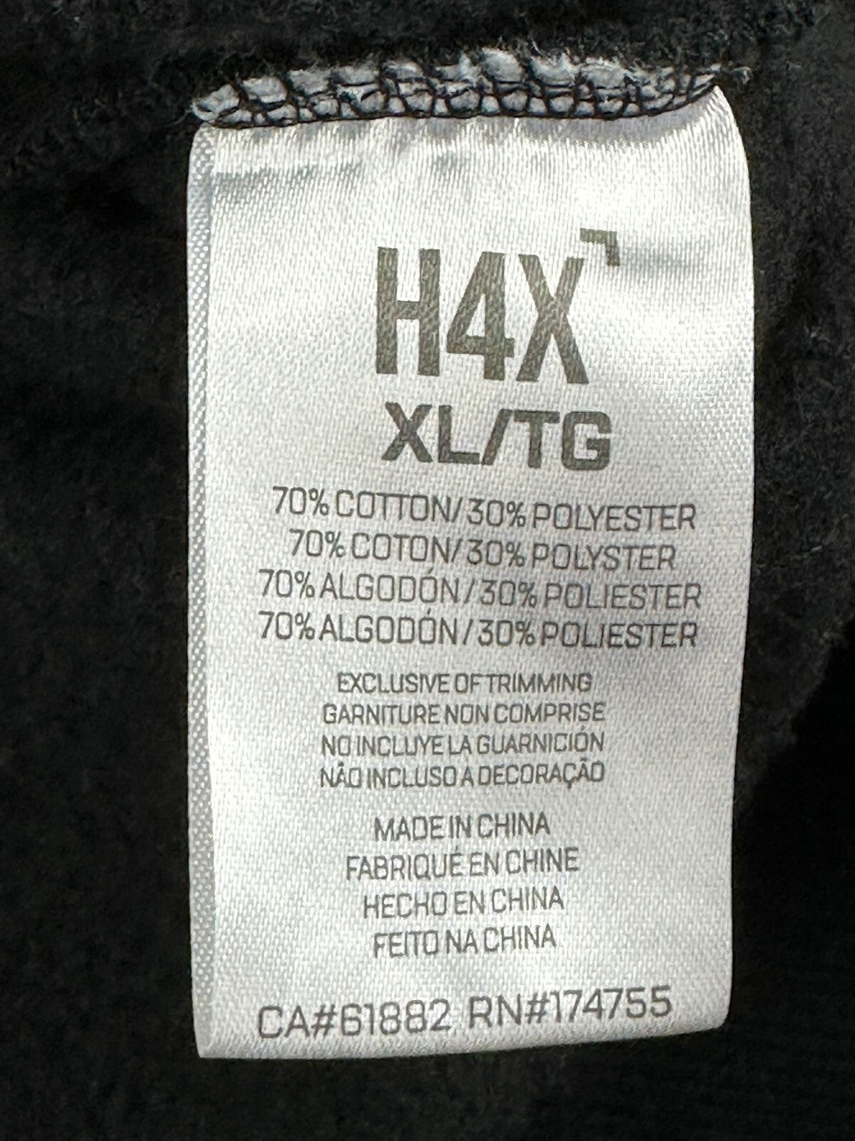 H4X FaZe Clan Black Spartan MFAM Gaming Pullover Hoodie Sweatshirt Size XL