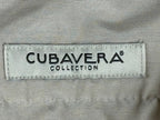 Cubavera Collection Mens White 100% Linen Pants Straight Leg Sz 38x32