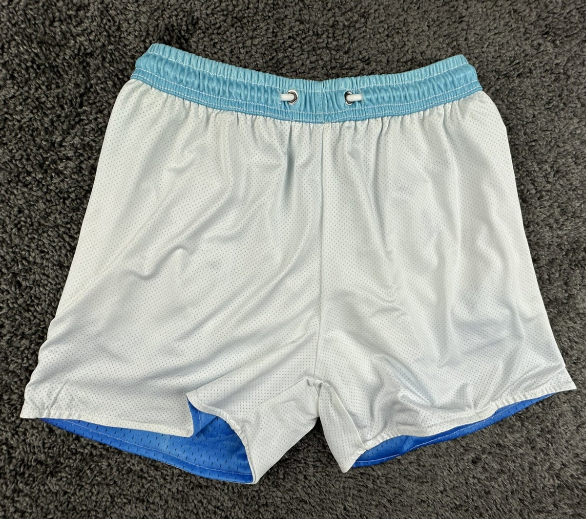 YoungLA Mens Block Party Shorts Above The Clouds Mesh Gym Workout