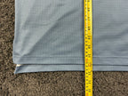 Peter Millar Mens XL Light Blue Micro Dot Performance Golf Polo Shirt Stretch