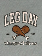 Vineyard Vines Leg Day Chicken Drumstick Long Sleeve T-Shirt Mens Large L
