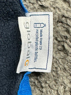 Delta Airlines Globalc First Class Navy Blue Eco Fleece Blanket 59x38"