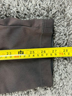 Lululemon ABC Slim-Fit 5 Pocket Pants Mens Black Warpstreme Trousers Sz 31x27