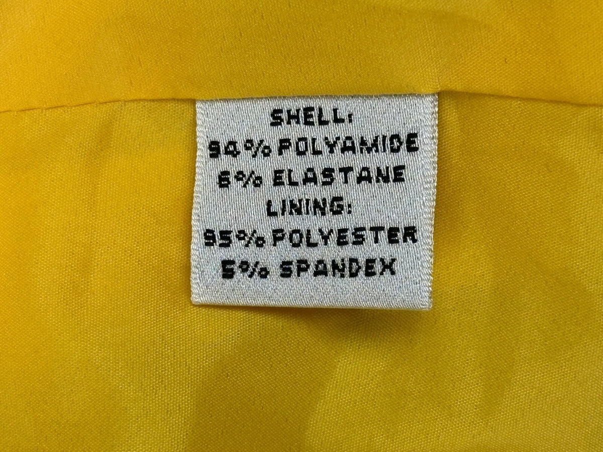 SoCa St. John Womens XL Yellow Belted Lightweight Windbreaker Rain Jacket Coat