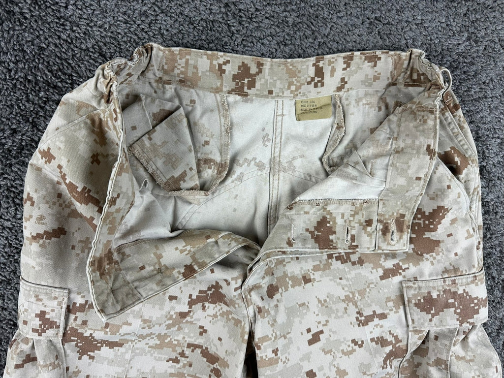 USMC Desert Marpat MCCUU Trousers Medium Long Permethrin Insect Guard