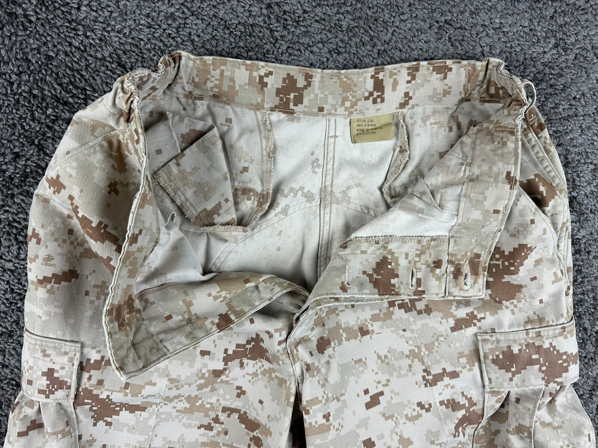 USMC Desert Marpat MCCUU Trousers Medium Long Permethrin Insect Guard