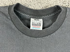 Pro Club Heavyweight Mens T Shirt  Faded Black Blank 100% Cotton Streetwear XL