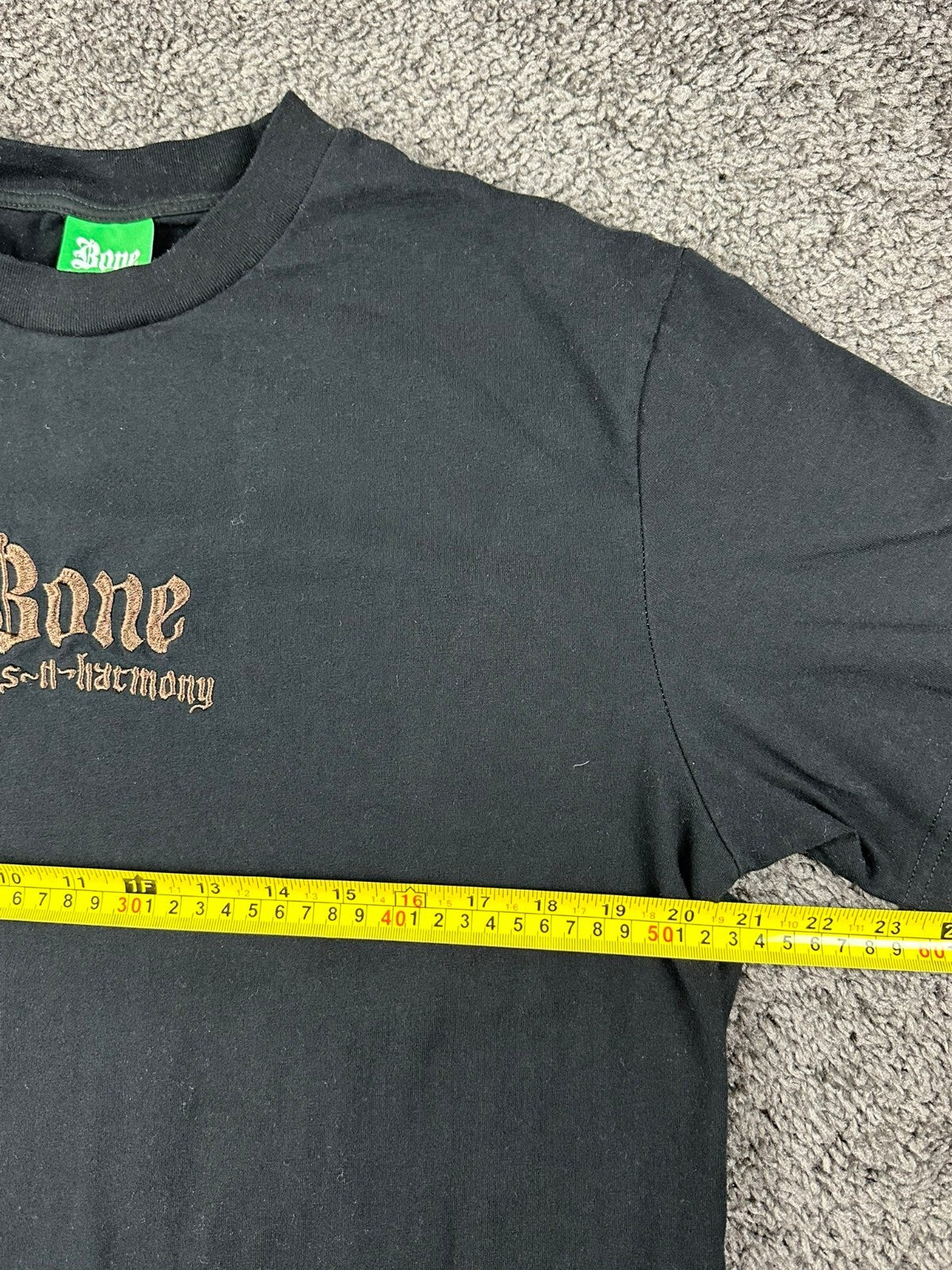 Bone Thugs-N-Harmony The Art of War Embroidered T-Shirt Black Large L