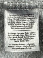 Comfort Colors 1580 Mens 2XL Grey Garment Dyed Quarter Zip Sweatshirt Pullover