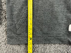Nixon Press Pullover Hoodie Mens Charcoal Heather Gray Sweatshirt Sz Medium