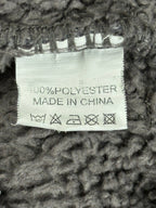 Redess Oversized Wearable Blanket Hoodie Grey Sherpa Lined Fleece Pullover OS